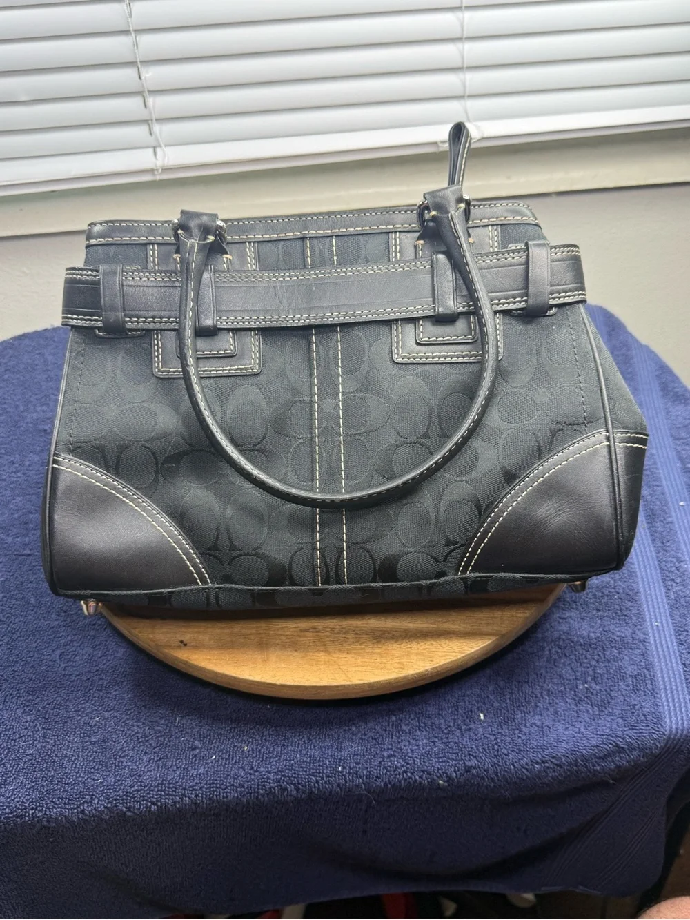 Vintage Coach Hamptons Bag Like New With Box